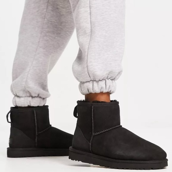 UGG Shoes - black ugg mini classic boots